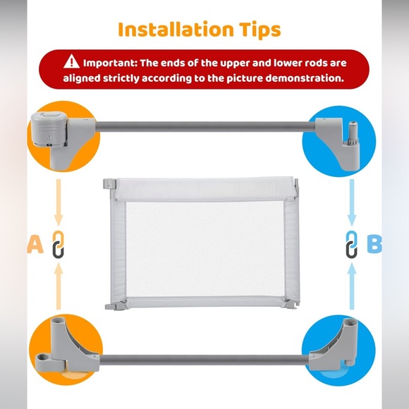 Dripex Foldable Baby Playpen in Light Grey - Picture 11 of 13